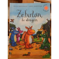 Zébulon le dragon Donaldson Scheffler L'heure des histoires Gallimard jeunesse Album souple livre occasion