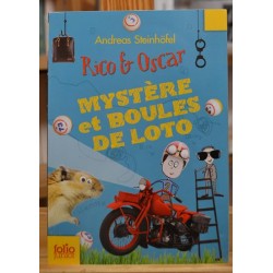 Mystère et boules de loto Rico et Oscar Steinhöfel Folio junior Roman jeunesse 10 ans Poche occasion Lyon