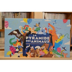 La pyramide des animaux L'histoire verticale d'un anniversaire huppé Dieudonné L'agrume Album jeunesse livre occasion