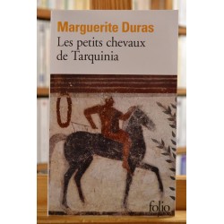 Les petits chevaux de Tarquinia Duras Italie Folio Roman Poche occasion