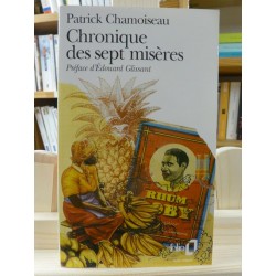 Chronique des sept misères Chamoiseau Folio Roman Poche occasion