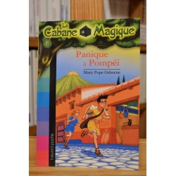 La cabane magique 8, Panique à Pompéi Osborne Bayard Poche Littérature jeunesse 7 ans
