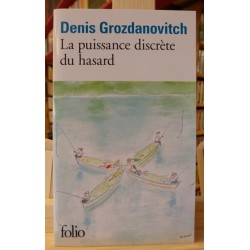 La puissance discrète du hasard Grozdanovitch tennisman Folio Roman essai Poche occasion