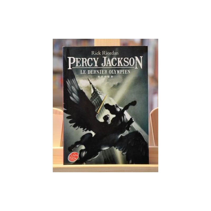 Percy Jackson 5 Le dernier Olympien Riordan Poche Roman jeunesse 10 ans occasion