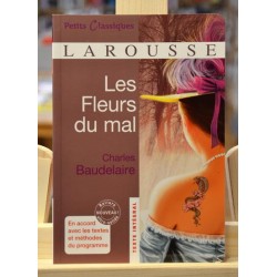 Les Fleurs du mal Baudelaire Petits classiques Larousse Littérature scolaire occasion Lyon