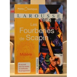 Les fourberies de Scapin Molière Petits classiques Larousse Littérature scolaire occasion Lyon