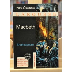 Macbeth Shakespeare Petits classiques Larousse Littérature scolaire occasion Lyon
