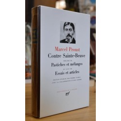 La Bibliothèque de la Pléiade - Marcel Proust contre Sainte-Beuve Littérature occasion Lyon