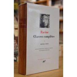Livre Pléiade d'occasion- Racine - Oeuvres complètes Théâtre Poésie