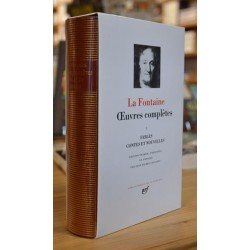 La Bibliothèque de la Pléiade - Jean de La Fontaine - Fables, Contes et Nouvelles Poésie occasion Lyon