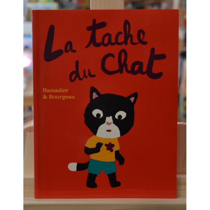La tache du chat Ramadier Bourgeau École des Loisirs Album jeunesse souple 0-3 ans livre occasion Lyon