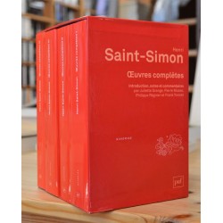 Saint-Simon Oeuvres complètes Coffret Puf Quadrige 2013 Sociologie Politique Poche occasion