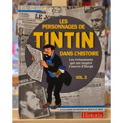 Les personnages de Tintin Dans l'Histoire Volume 2 BD Occasion Lyon
