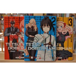 Tetsu & Doberman - Intégrale des 3 tomes Manga Seinen d'occasion à Lyon