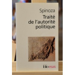 Traité de l'autorité Spinoza Folio Philosophie essais Poche occasion