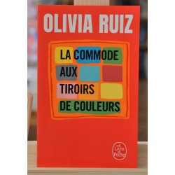 La commade aux tiroirs de couleurs Olivia Ruiz Roman Poche livre occasion Lyon