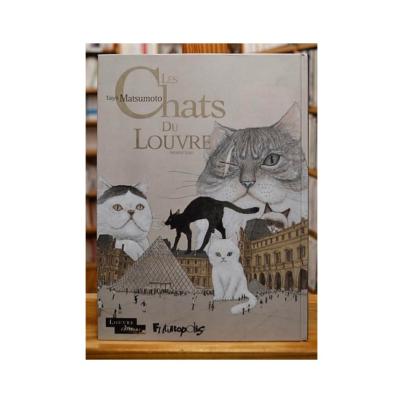 BD occasion Chats du Louvre musée Matsumoto