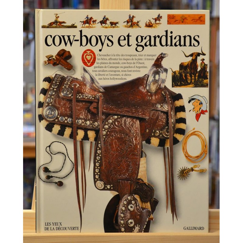 Les Yeux de la Découverte - Cow-boys et gardians Gallimard Documentaire 9 ans jeunesse livres occasion Lyon