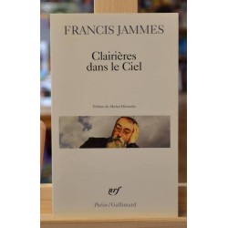 Clairières dans le ciel Francis Jamme Poésie nrf Gallimard Poche occasion