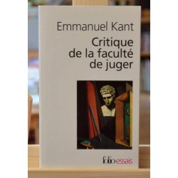 Critique de la faculté de juger Emmanuel Kant GF Flammarion Philosophie Poche occasion