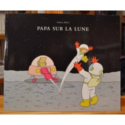 Papa sur la lune Albert École des Loisirs Album jeunesse souple 6-8 ans occasion