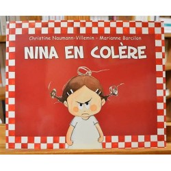 Nina est en colère Naumann-Villemin Barcilon École des Loisirs Album souple 3-6 ans occasion