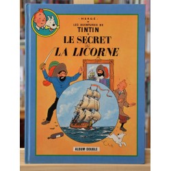 BD d'occasion Tintin (Album double) - Le secret de la licorne