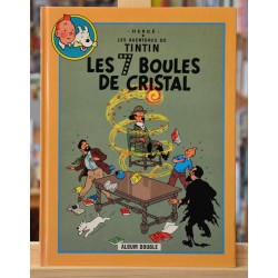 BD d'occasion Tintin (Album double) - Les 7 boules de cristal