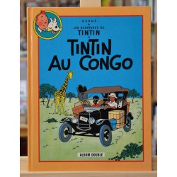 BD d'occasion Tintin (Album double) - Tintin au Congo
