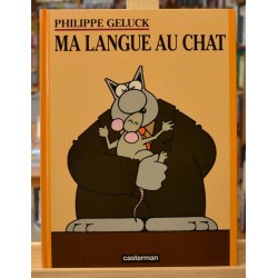 BD humour d'occasion Le Chat Tome 6 - Ma langue au Chat par Geluck