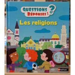 Documentaire jeunesse d'occasion Les religions Questions Réponses Nathan pour 5 à 6 ans