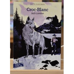 Roman jeunesse d'occasion Croc-Blanc de Jack London chez Folio junior