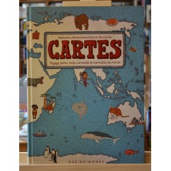Atlas Album jeunesse d'occasion Cartes - Voyage parmi mille curiosités et merveilles du monde