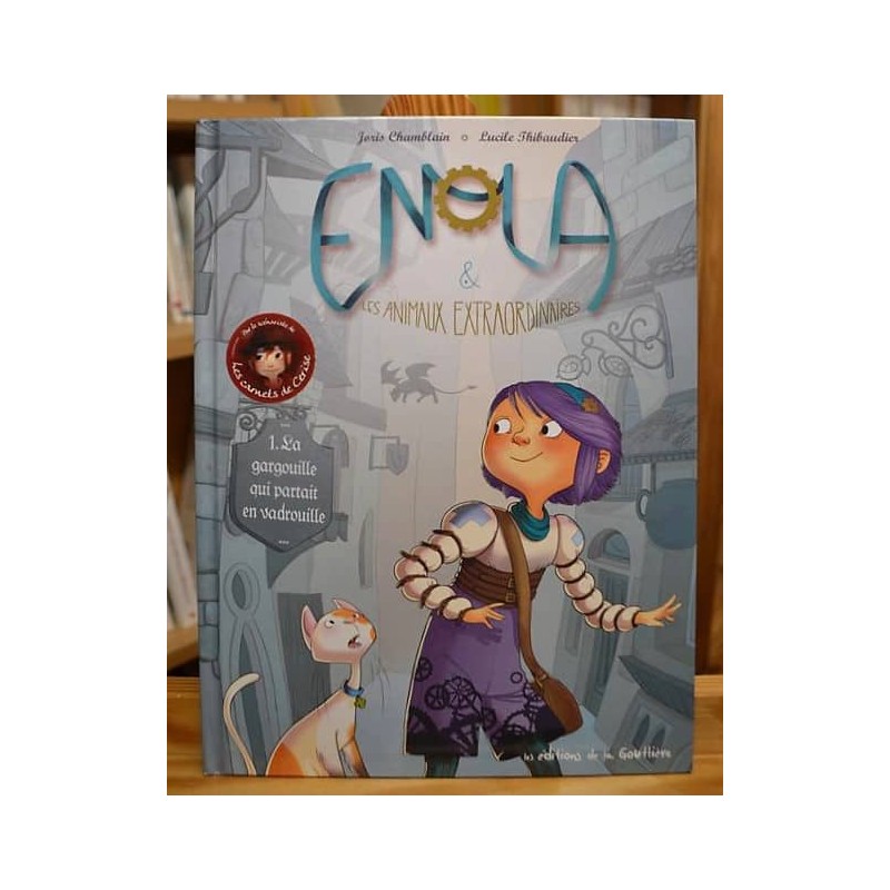 BD jeunesse d'occasion Enola & les animaux extraordinaires Tome 1 - La gargouille qui partait en vadrouille