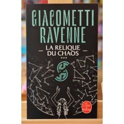 thriller historique d'occasion La saga du soleil noir 3, La Relique du chaos par Giacometti et Ravenne
