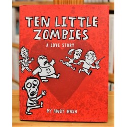 Livre d'occasion Ten little zombies - A love story par Andy Rash