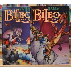 BD Héroic Fantasy d'occasion Intégrale Bilbo le Hobbit adapté de Tolkien en 2 tomes