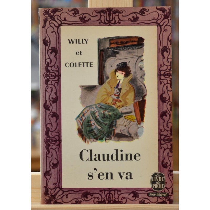 Livre de poche d'occasion Claudine s'en va de Willy et Colette