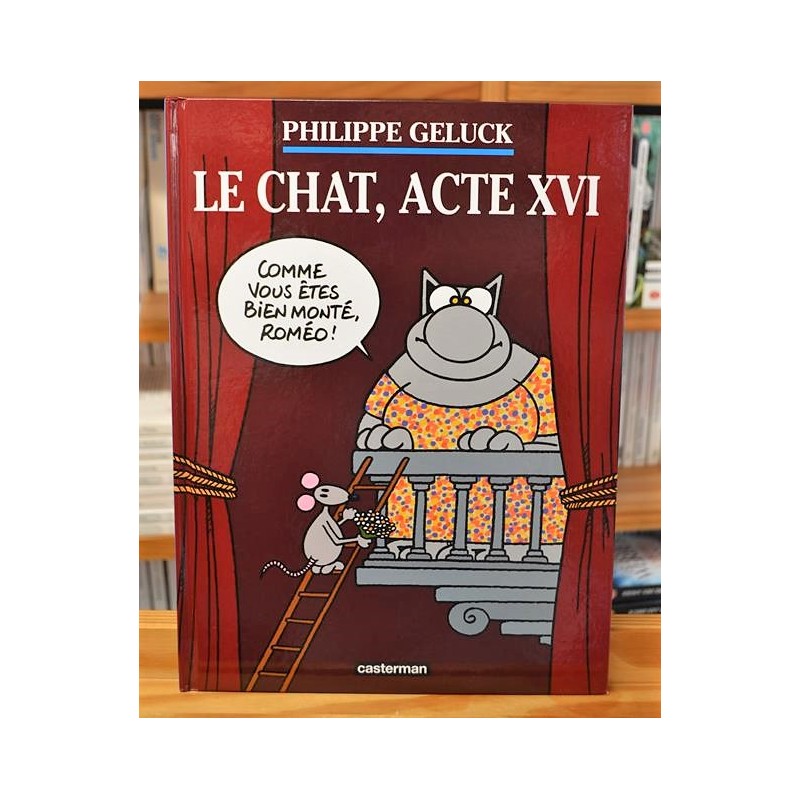 BD d'occasion Le Chat tome 16 - Le Chat, Acte XVI par Geluck
