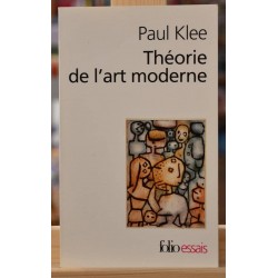 Livre d'occasion Théorie de l'art moderne de Paul Klee
