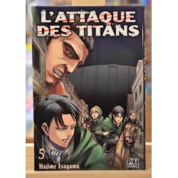 Manga d'occasion L'attaque des titans Tome 5