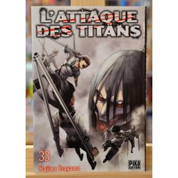 Manga SNK d'occasion L'attaque des titans Tome 33