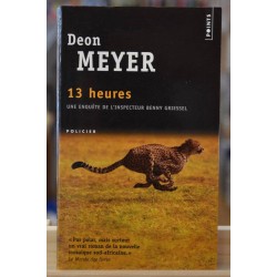 Livre d'occasion 13 heures de Deon Meyer chez Points
