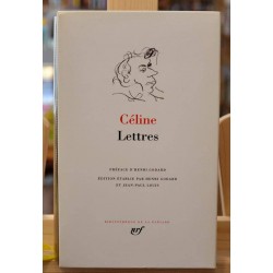 Livre d'occasion Pléiade - Céline - Lettres