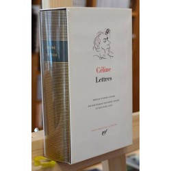 Livre d'occasion Pléiade - Céline - Lettres - de profil !