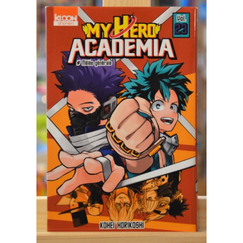 Manga MHA d'occasion My Hero Academia Tome 23 - Mêlée générale