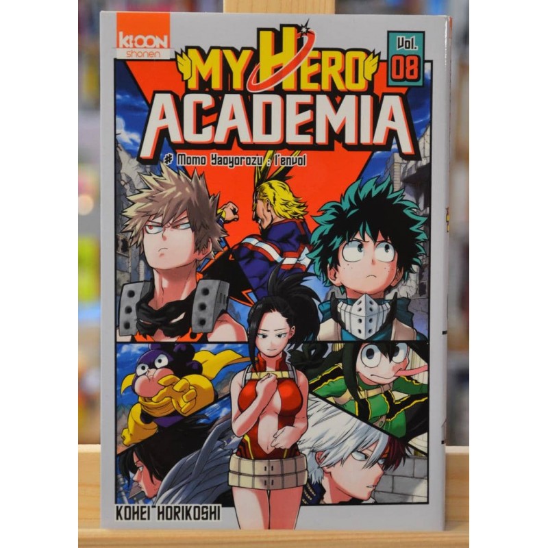 Manga MHA d'occasion My Hero Academia Tome 8 - Momo Yaoyorozu : l'envol