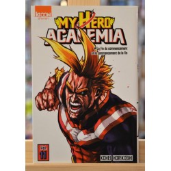 Manga MHA d'occasion My Hero Academia Tome 11 - La fin du commencement et le commencement de la fin