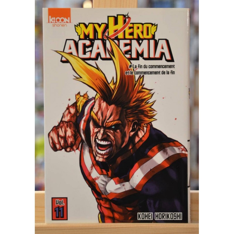 Manga MHA d'occasion My Hero Academia Tome 11 - La fin du commencement et le commencement de la fin