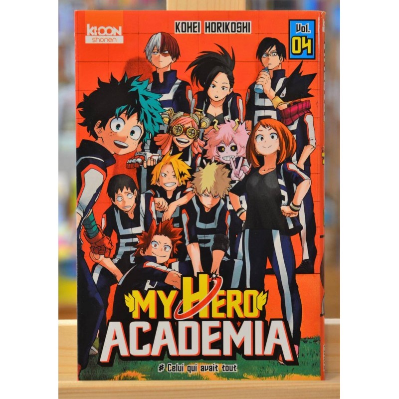 Manga My Hero Academia d'occasion Tome 4 - Celui qui avait tout